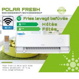 Polar Fresh SIEH0025SDF/SO1H0025SDF 2,5 kW split klíma szett